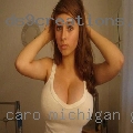 Caro, Michigan girls